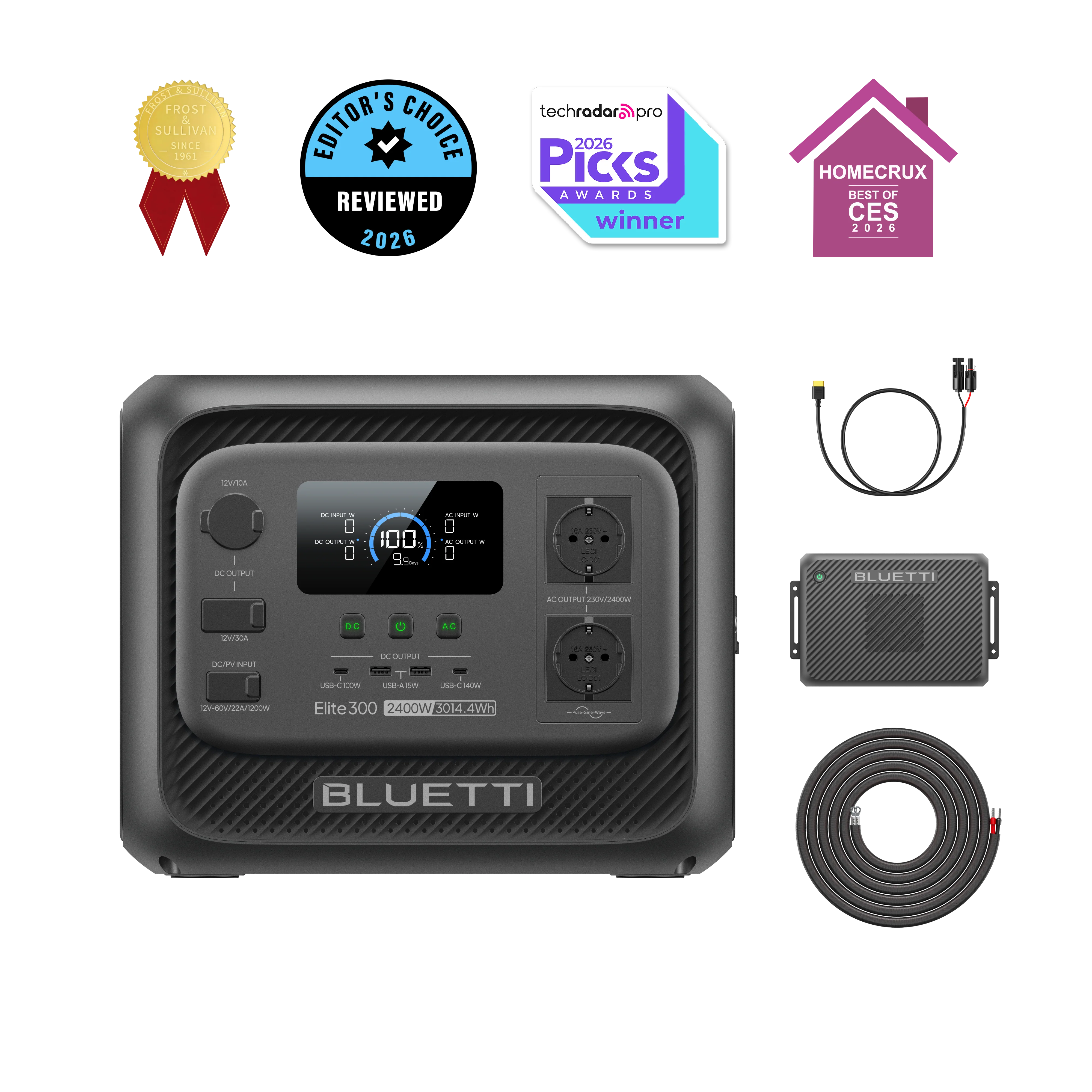 BLUETTI Elite 300 Power Station Portatile | 2.400W, 3.014,4Wh - Image 11