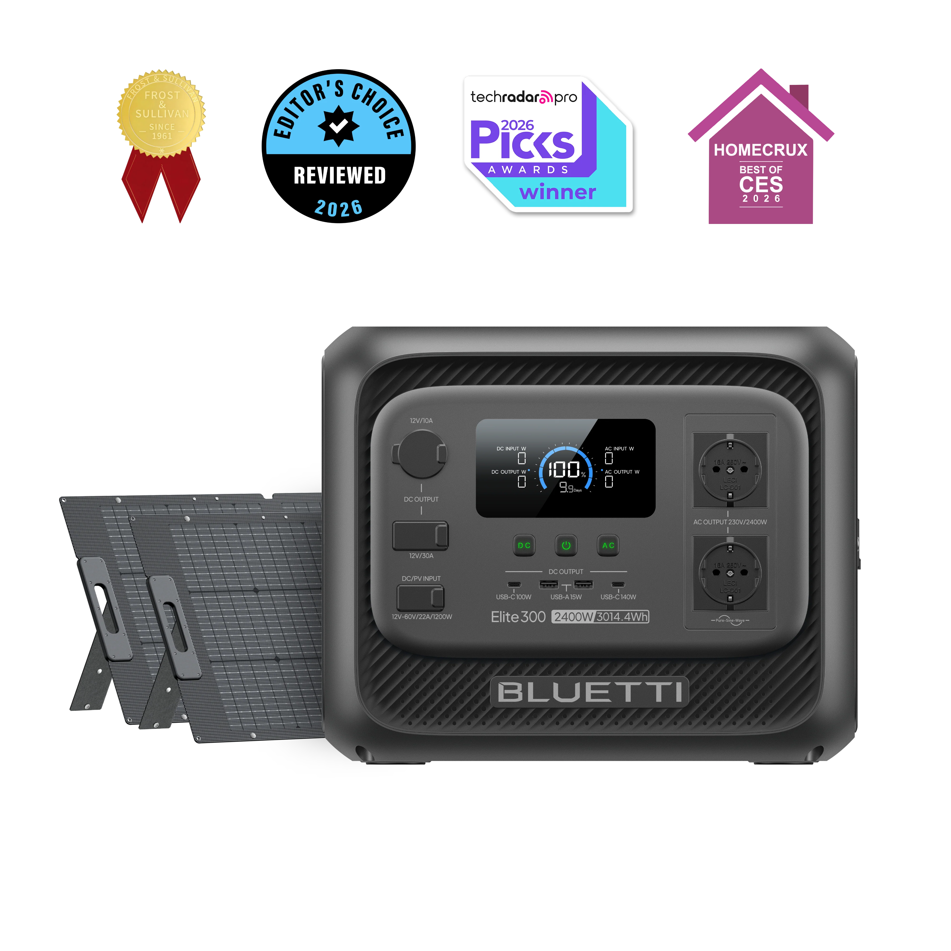 BLUETTI Elite 300 Power Station Portatile | 2.400W, 3.014,4Wh - Image 10
