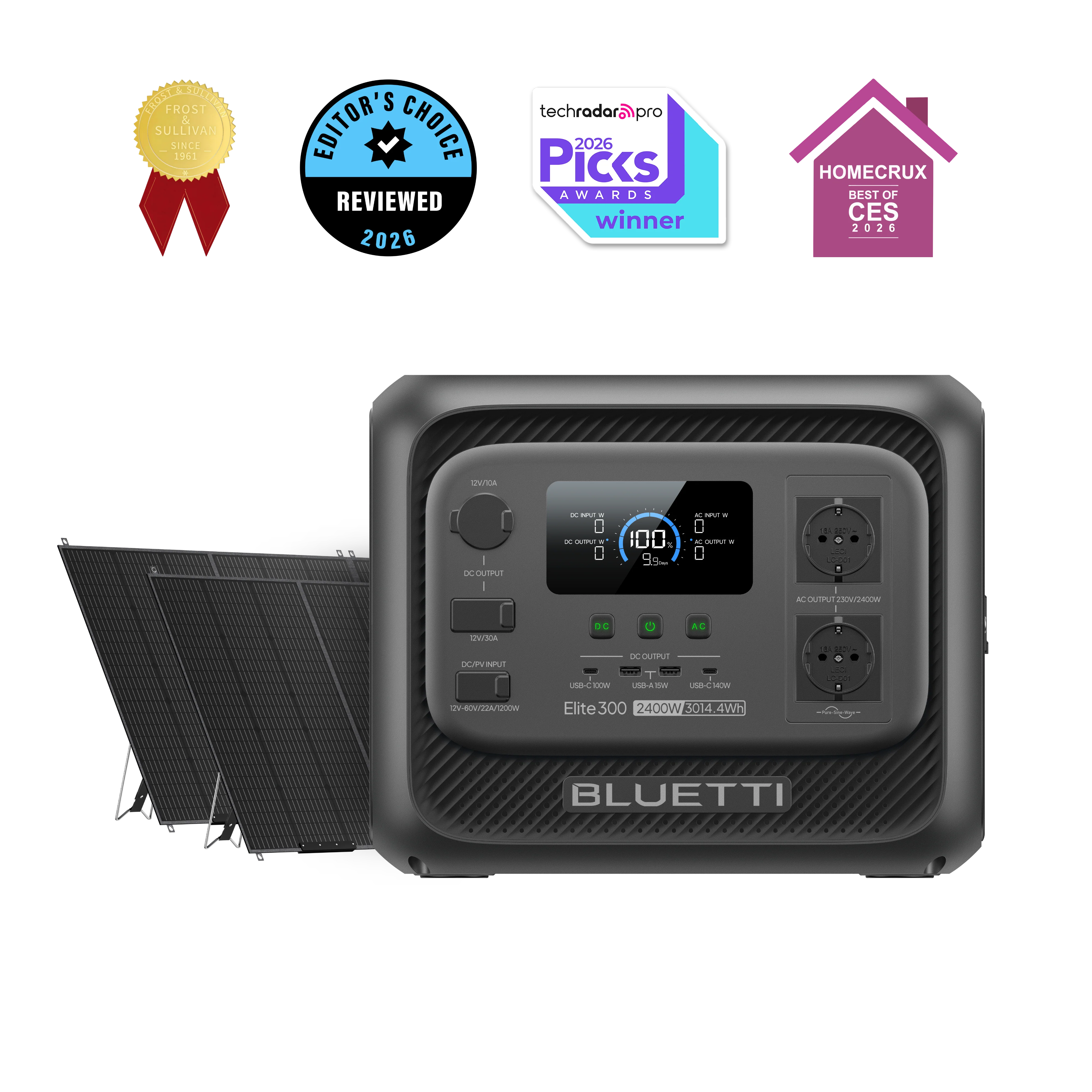 BLUETTI Elite 300 Power Station Portatile | 2.400W, 3.014,4Wh - Image 9