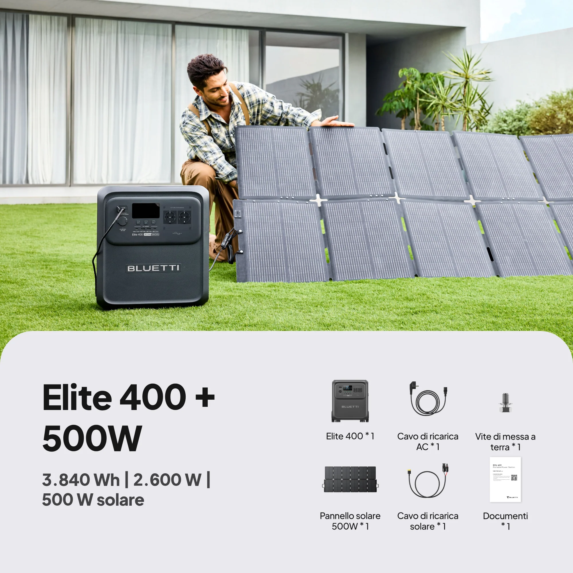 BLUETTI Elite 400 Power Station portatile  | 2.600 W 3.840 Wh - Image 14