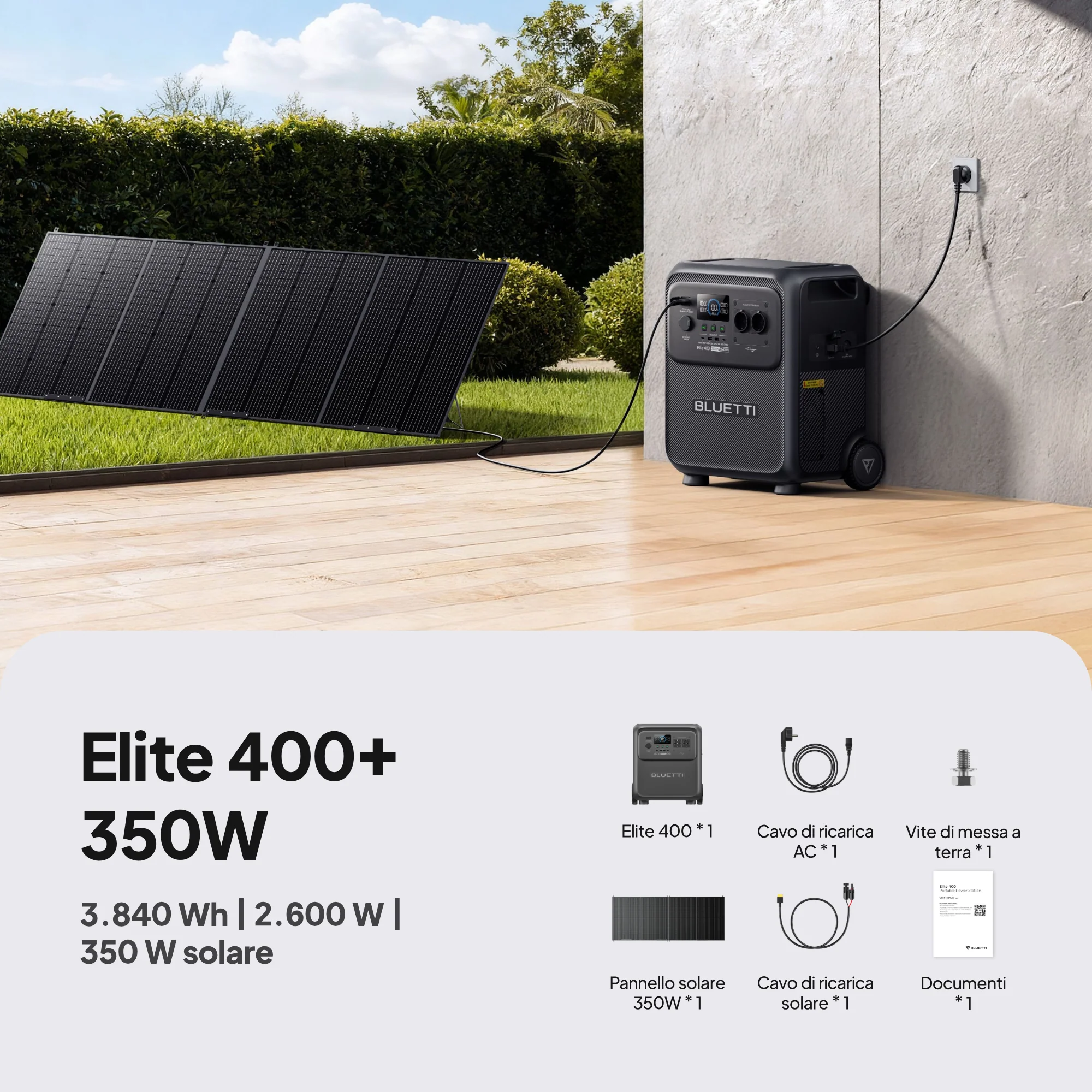 BLUETTI Elite 400 Power Station portatile  | 2.600 W 3.840 Wh - Image 17